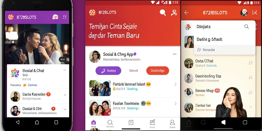 Antarmuka bersih dan fungsional dalam aplikasi 8728SLOTS