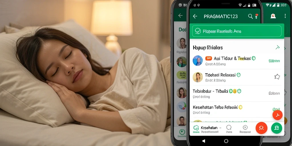 Antarmuka aplikasinya yang menenangkan dan fungsional.