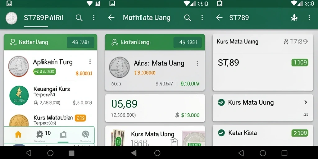 Tampilan antarmuka ST789 yang informatif dan user-friendly.